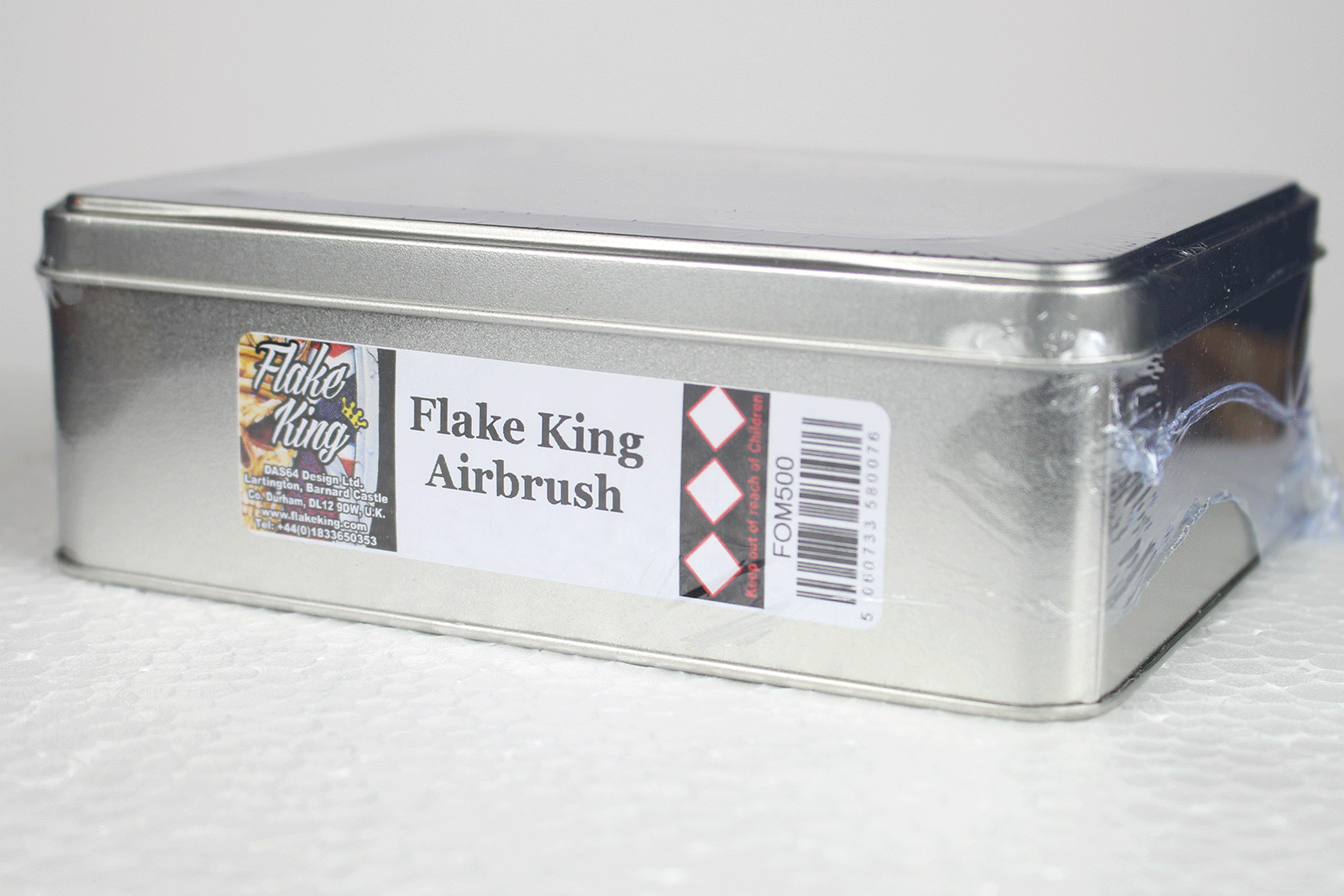 Flake King FOM500 Kit w/ Iwata Gravity Feed Airbrush – Roth Metal Flake